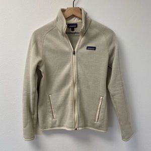 Patagonia Better Sweater Full Zip Jacket-Cream